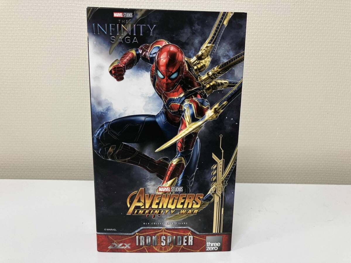 美品 スリｰゼロ アイアン･スパイダｰ 1/12 DLX スパイダｰマン