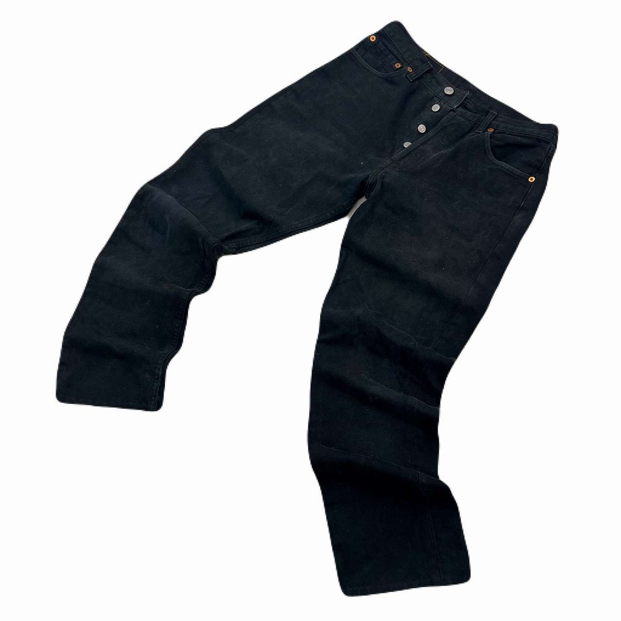 リーバイス ユーロ デニムパンツ 501 メンズ W29 ストレート ブラック