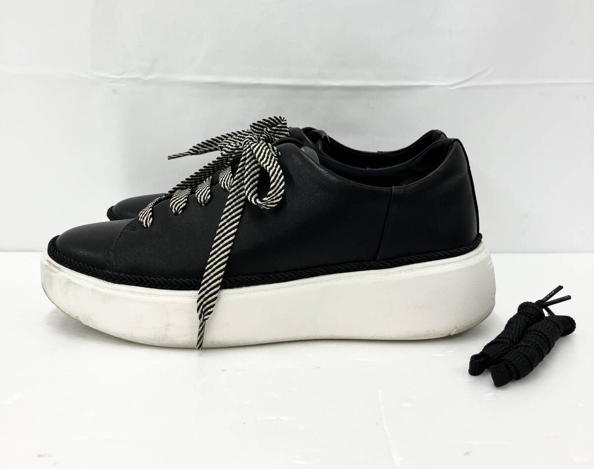 MACKINTOSH マッキントッシュ スニーカー 681430 レザー 23 ブラック 通年 10,930円