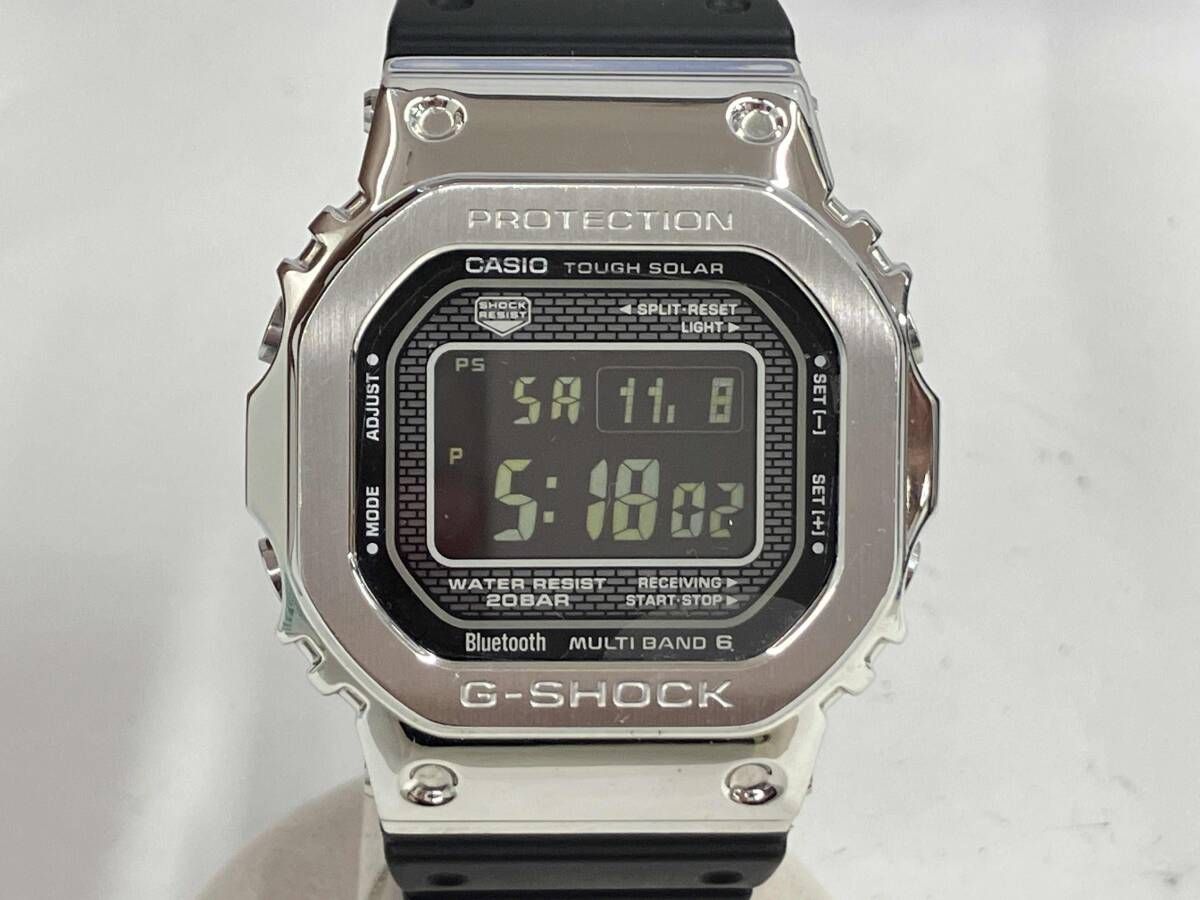 CASIO カシオ G-SHOCK Gショック GMW-B5000 201C205H 風防キズ有り 電波ソーラー 箱付き 腕時計