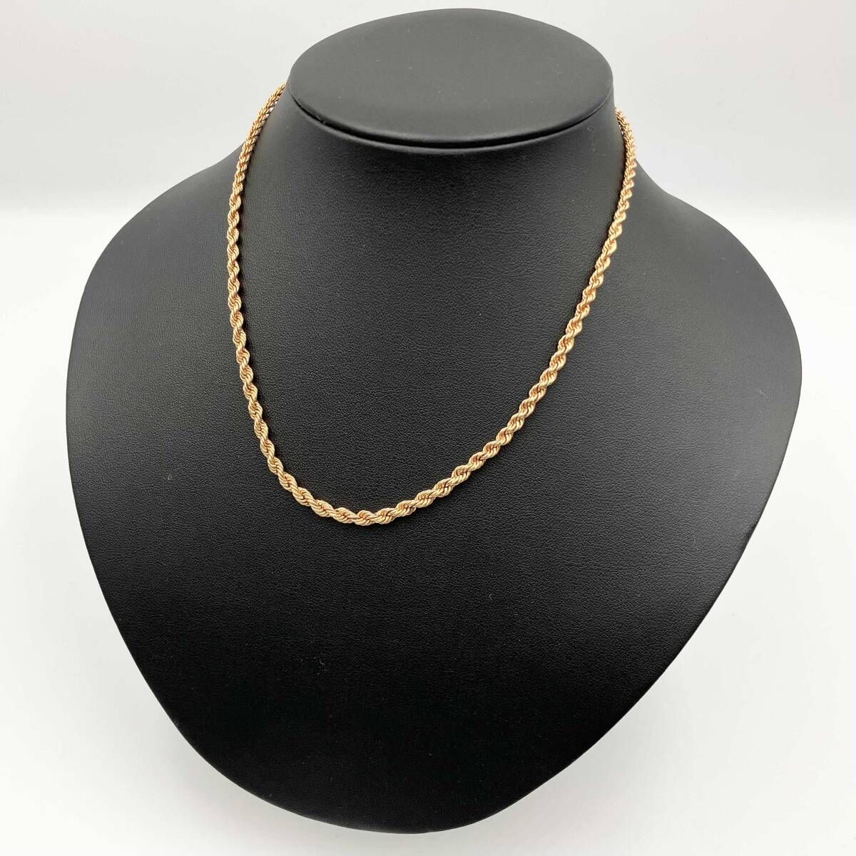 【美品】 K18 42cm 総重量約8.6g ネックレス ゴールド 金 チェーン