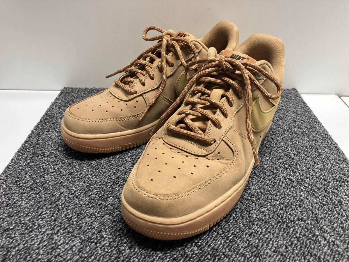 NIKE AIR FORCE 1 ナイキ エアフォースワン スニーカー CJ9179-200 サイズ25cm オーカー 黄土色