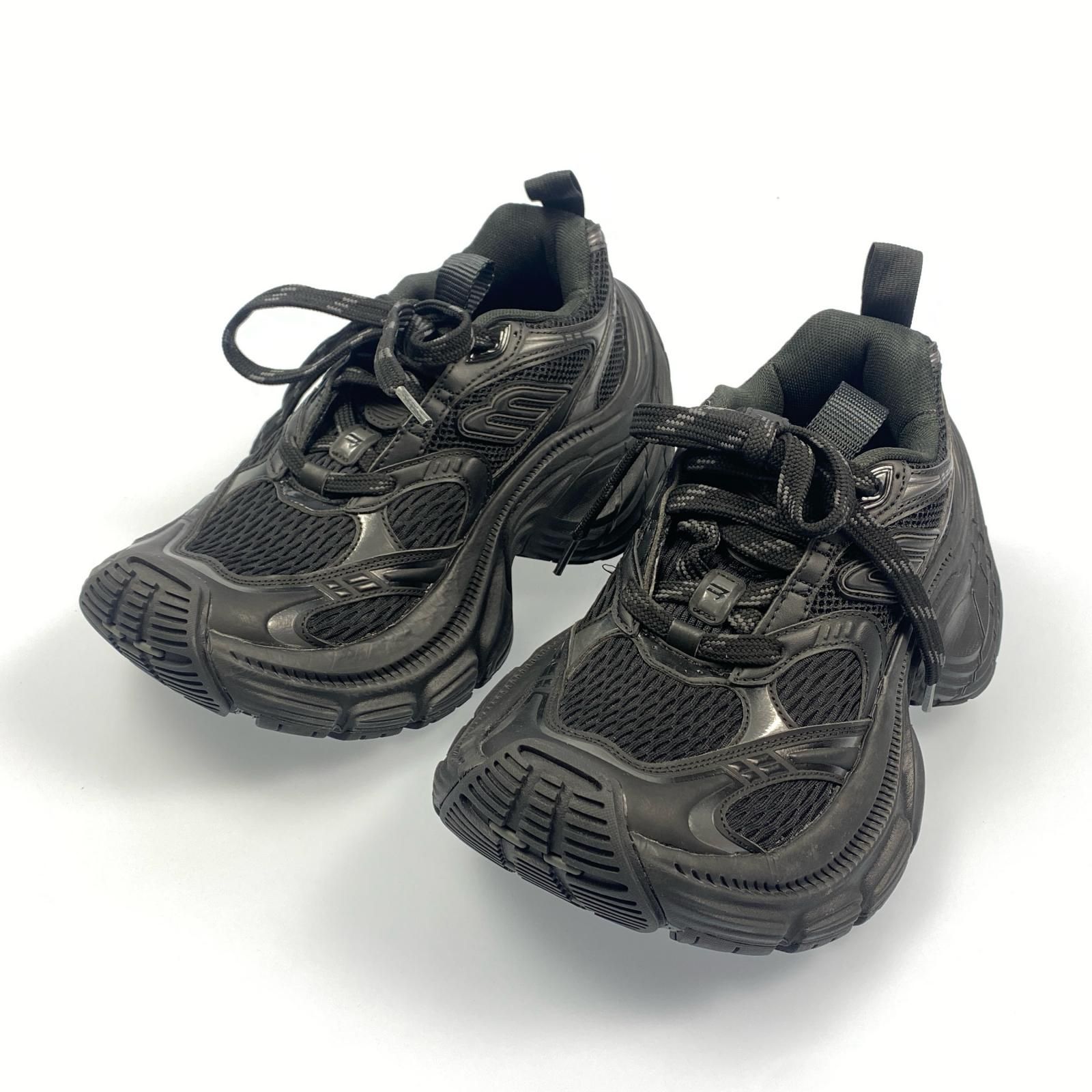 【姫路東店】 中古 BALENCIAGA | バレンシアガ スニーカー 10XL Sneaker 792778 W2MV2 24.5cm ブラック 【135】