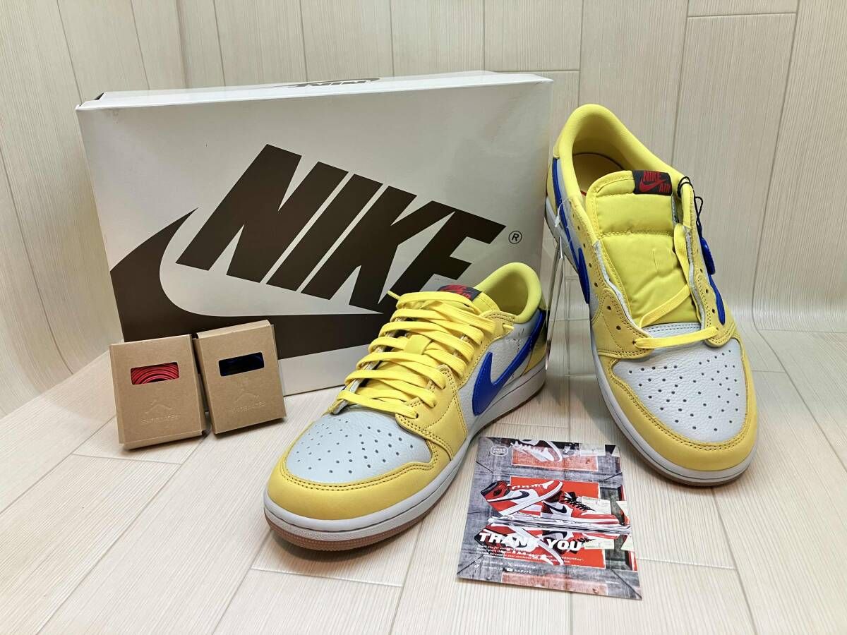 ★ 美品 タグ付き NIKE ナイキ スニーカー DZ4137-700 箱付き サイズ 29cm イエロー 通年