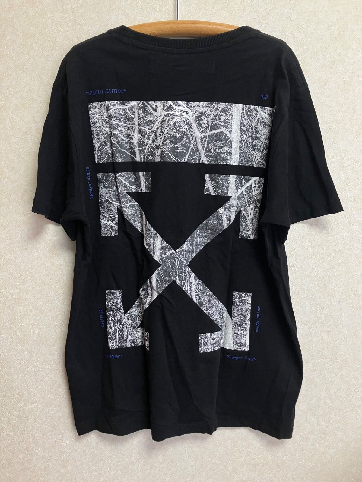 【限定品/希少】Off-White アローTシャツ 阪急ポップアップ購入 正規品