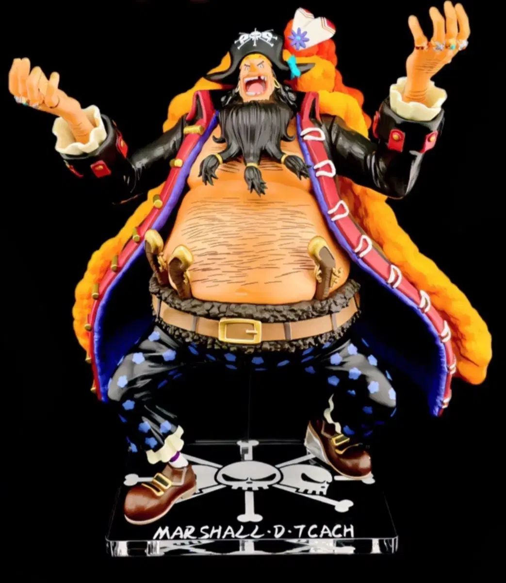 ONE PIECE 一番くじ 黒ひげ (ティーチ) アクリルベース