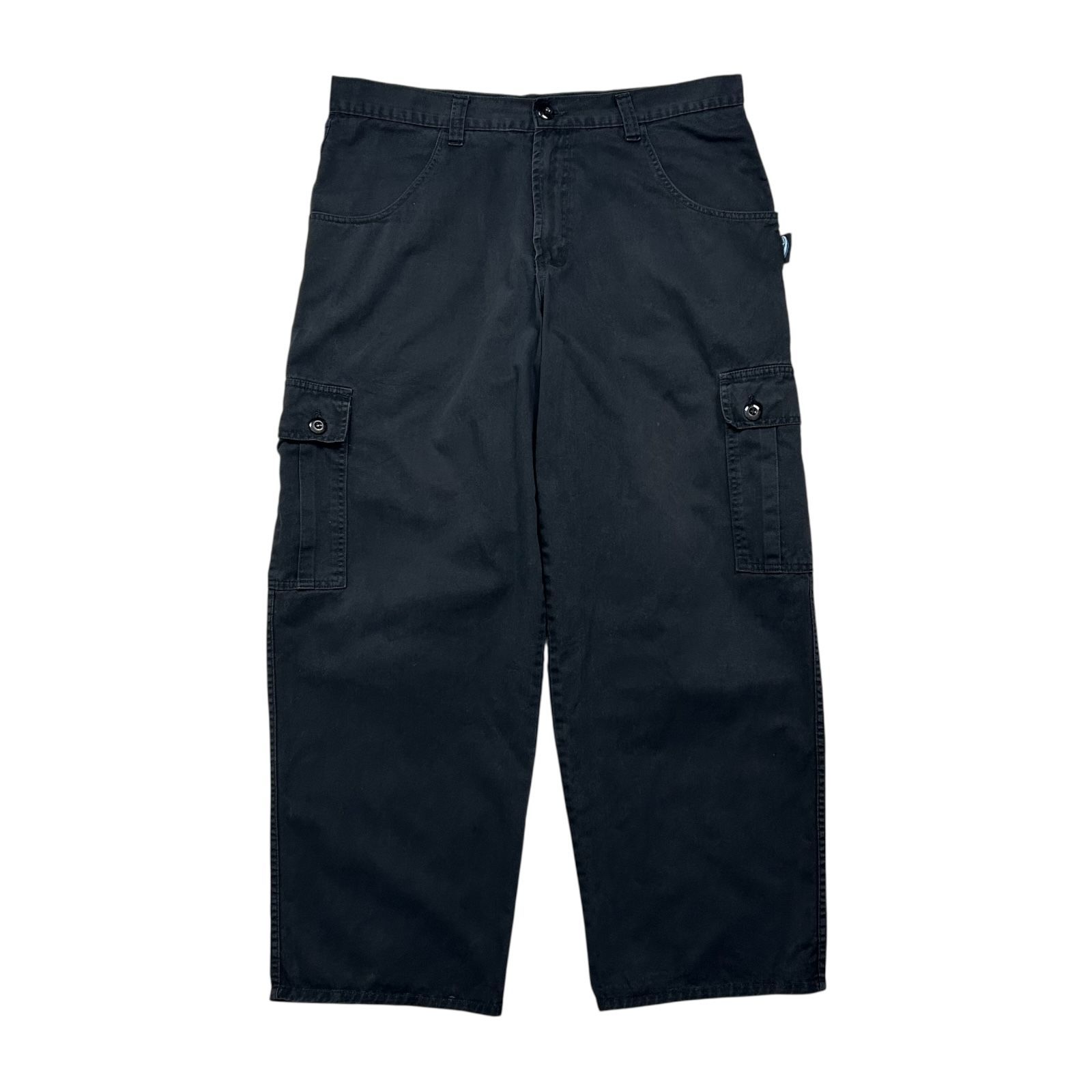 90s 00s INTERSTATE FREESTYLE CLOTHING バギー カーゴパンツ 黒 アメリカ製 SIZE 40