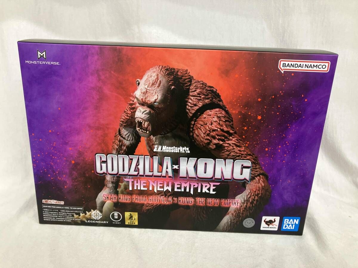 S.H.MonsterArts SKAR KING FROM GODZILLA × KONG:THE NEW EMPIRE 魂ウェブ商店限定 ゴジラ×コング 新たなる帝国