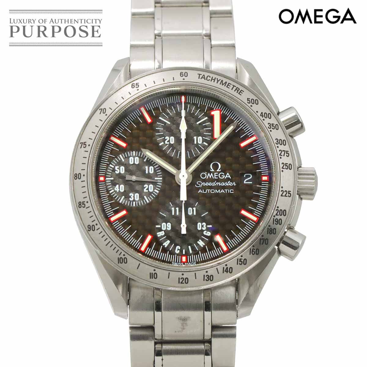 オメガ OMEGA スピードマスター レーシング シューマッハ 3519 50 限定11111本 クロノグラフ メンズ 腕時計 自動巻き Speedmaster 90323315