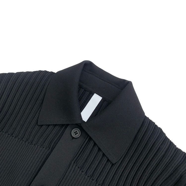 2026SS CFCL シーエフシーエル FLUTED LUCENT CROPPED SHIRT CARDIGAN