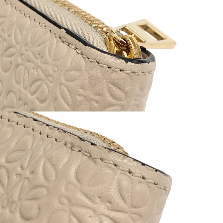 LOEWE ロエベ リピートアナグラム ラウンド長財布 C499T12X07 - メルカリ