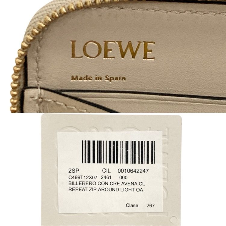 ロエベ アナグラム 長財布 ラウンドファスナー ベージュ C499T12X07 楽天市場】LOEWE ロエベ ラウンドファスナー長財布 PUZZLE ZIP AROUND