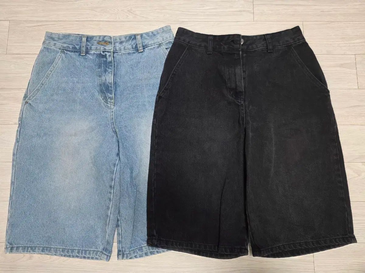 オンアンドオン デニム バミューダ パンツ 2着 セット 55