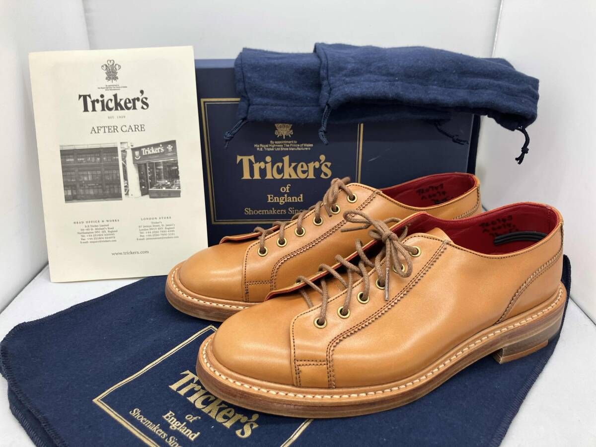 美品 トリッカーズ モンキーシューズ UK7.5 26-26.5cm エーコン