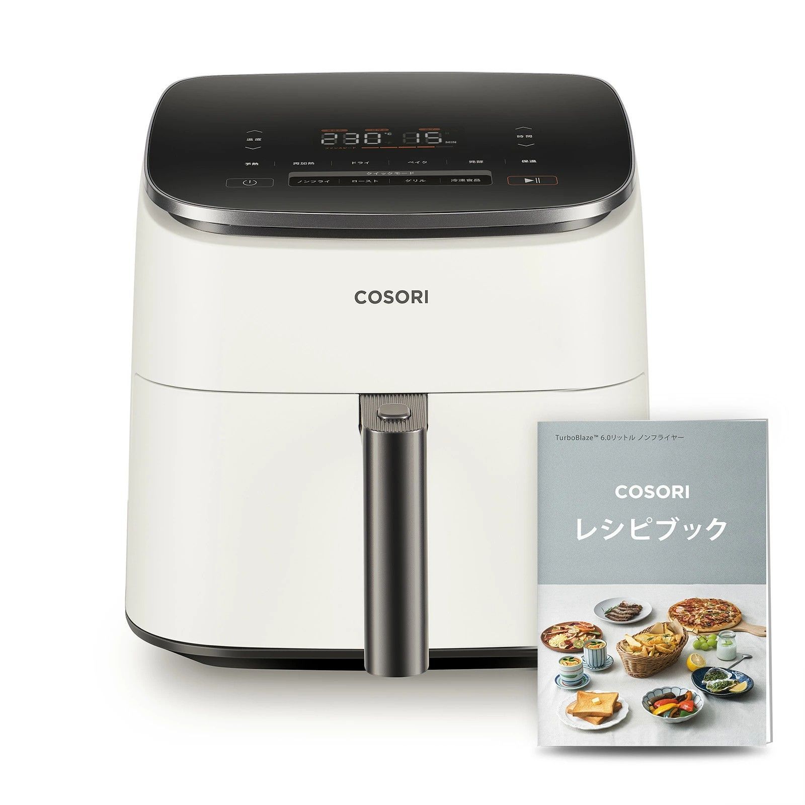 ノンフライヤー COSORI CAF-DC601-KJP 6.0L大容量 エアフライヤー 1台