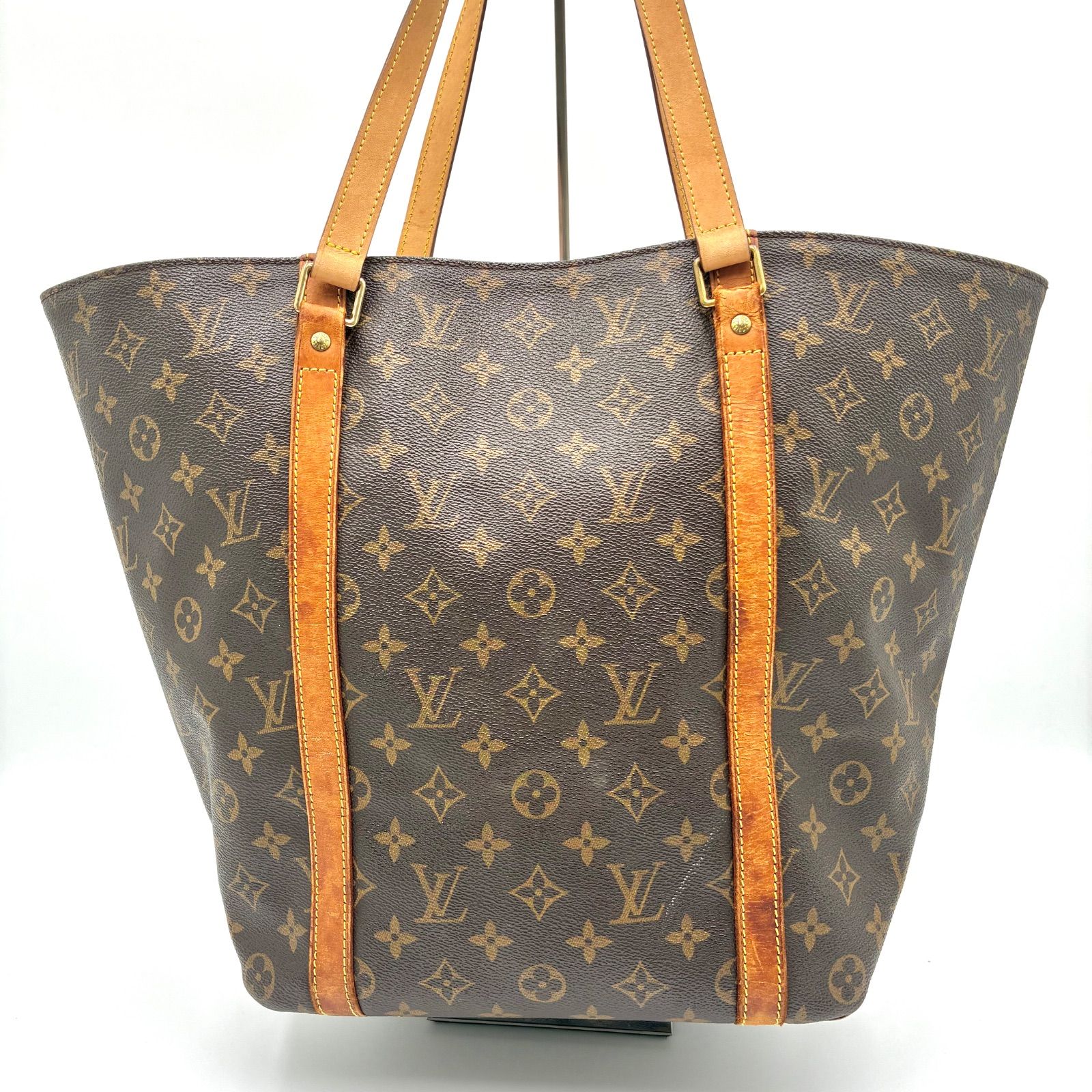 ルイヴィトン M51108 モノグラム サックショッピング ブラウン トート LOUIS VUITTON ルイヴィトン モノグラム サック・ショッピング トート