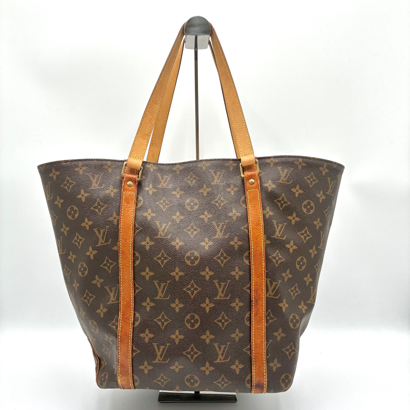 LOUIS VUITTON ルイヴィトン モノグラム サック・ショッピング トートバッグ ショルダーバッグ M51108
