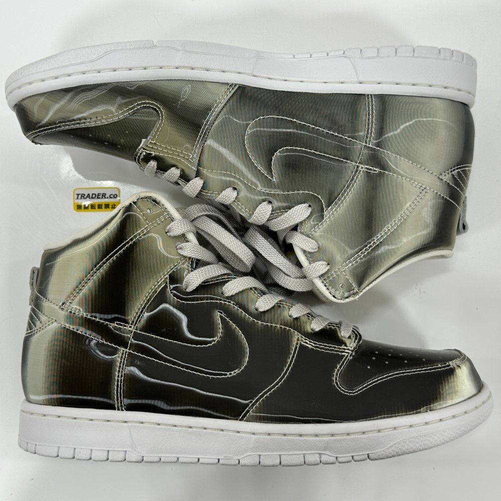 07w1657☆ CLOT × NIKE DUNK HIGH “SILVER/FLUX” クロット ナイキ 