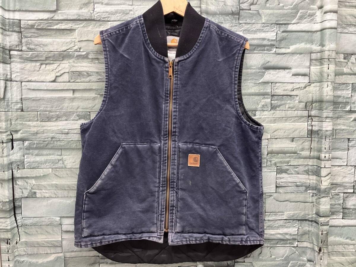 Carhartt/ベスト/ダックベスト/0311185624/NVY/カーハート