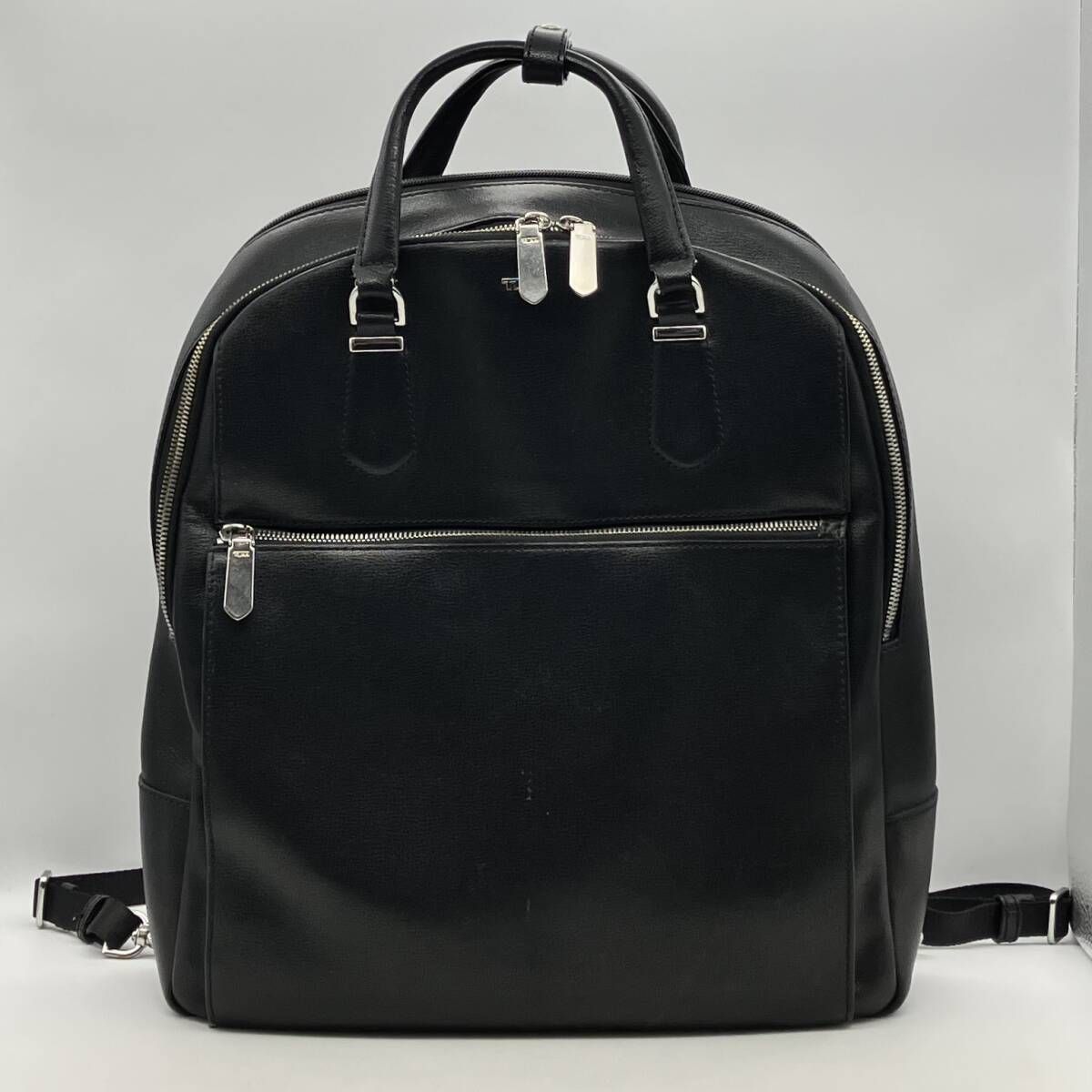 TUMI stanton orion 2way トゥミ レザーバック ブラック 79398D キャリーオン リュック
