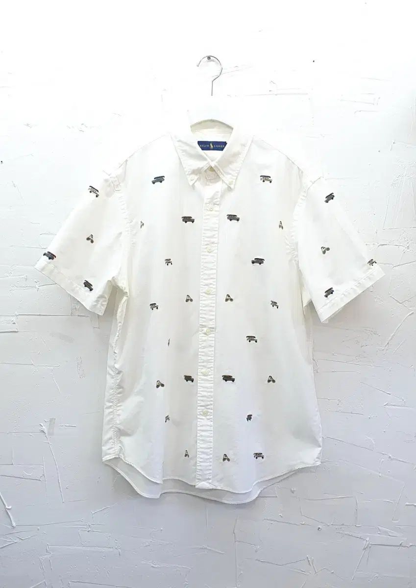POLO ポロラルフローレン 刺繍 オックスフォード シャツ XL