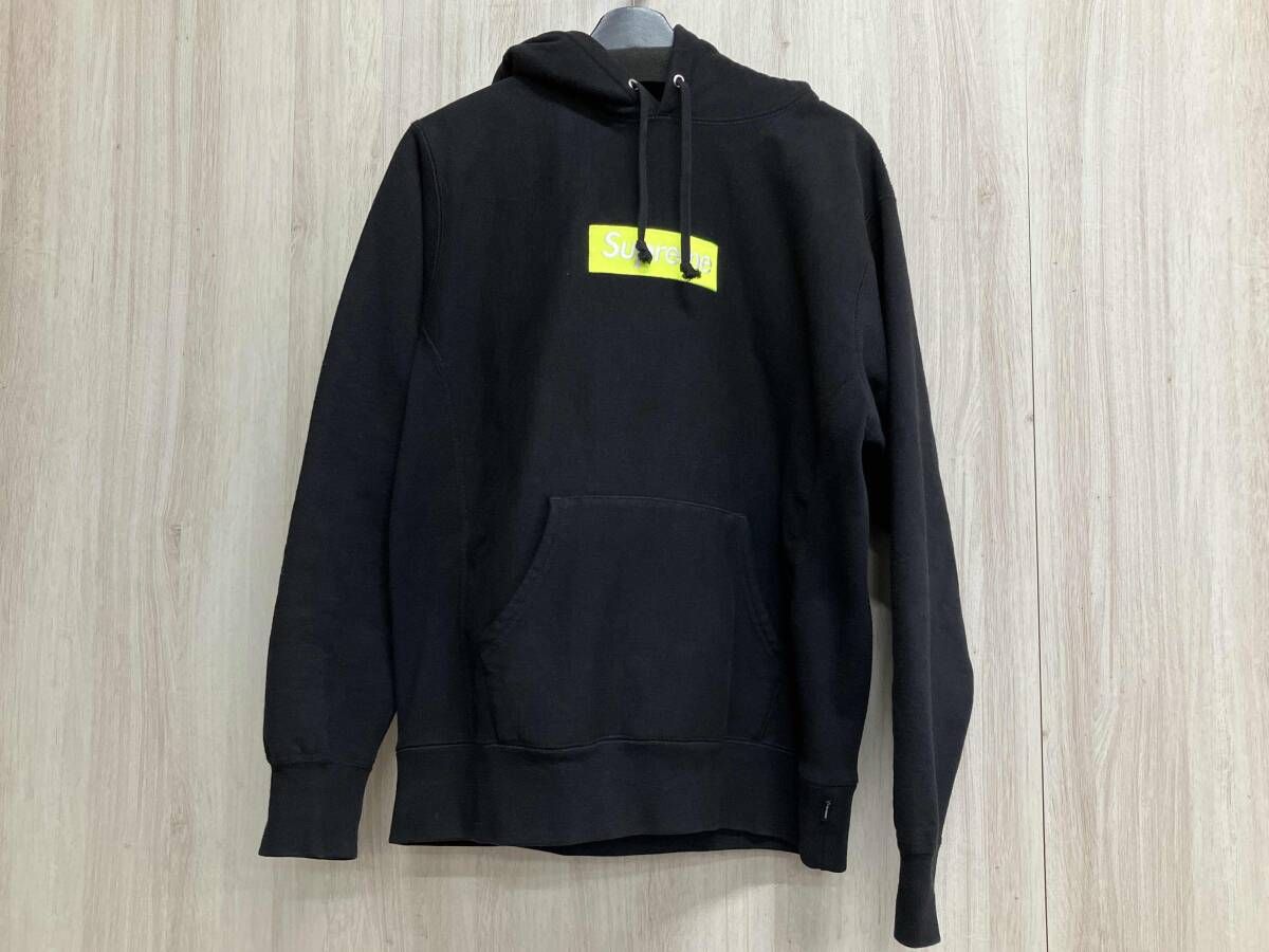 Supreme シュプリーム パーカー 17AW box logo Mサイズ ブラック