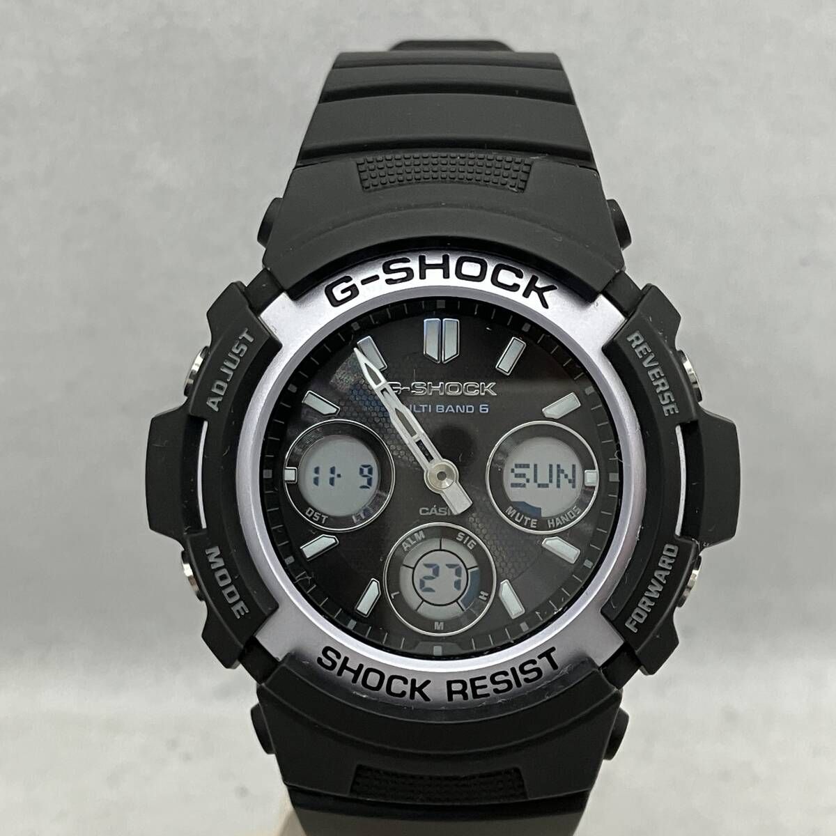 CASIO G-SHOCK AWG-M100FP 電波ソーラー BOX付き