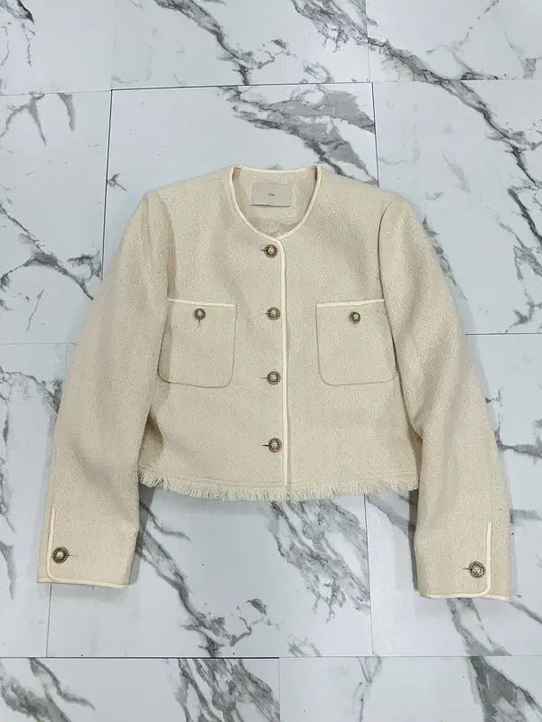 レディース (新品) ORR オル 白 ツイード ジャケット