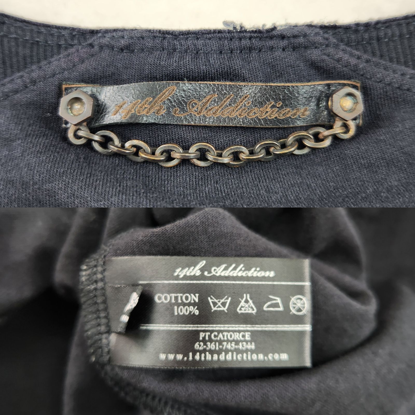 美品 14th Addiction Tシャツ size2 Japanese archive Y2K y2k 00s