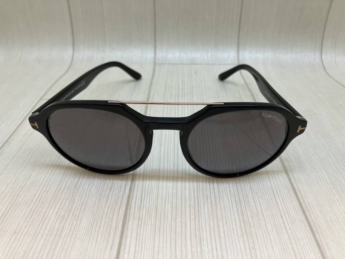 ★ TOM FORD トムフォード メンズサングラス Stan FT0696 ブラック 通年