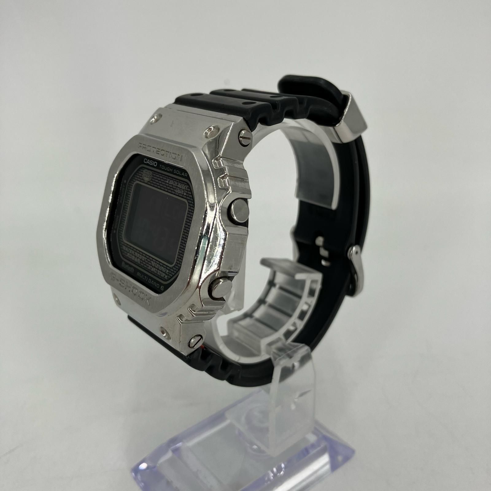 【イオン広店】 中古 G-SHOCK | ジーショック 腕時計 デジタルソーラー GMW-B5000-1JF シルバー 【131】