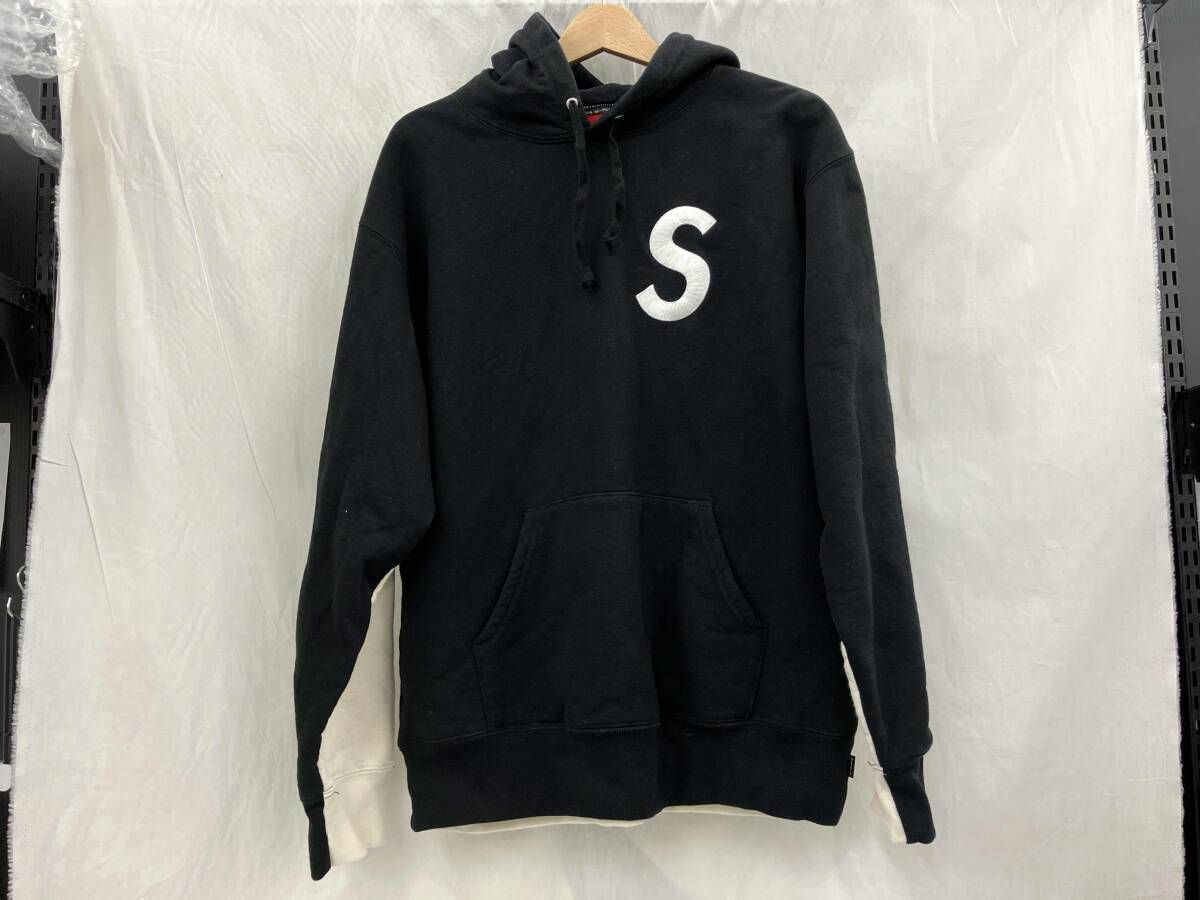 現状品 Supreme パーカー ブラック