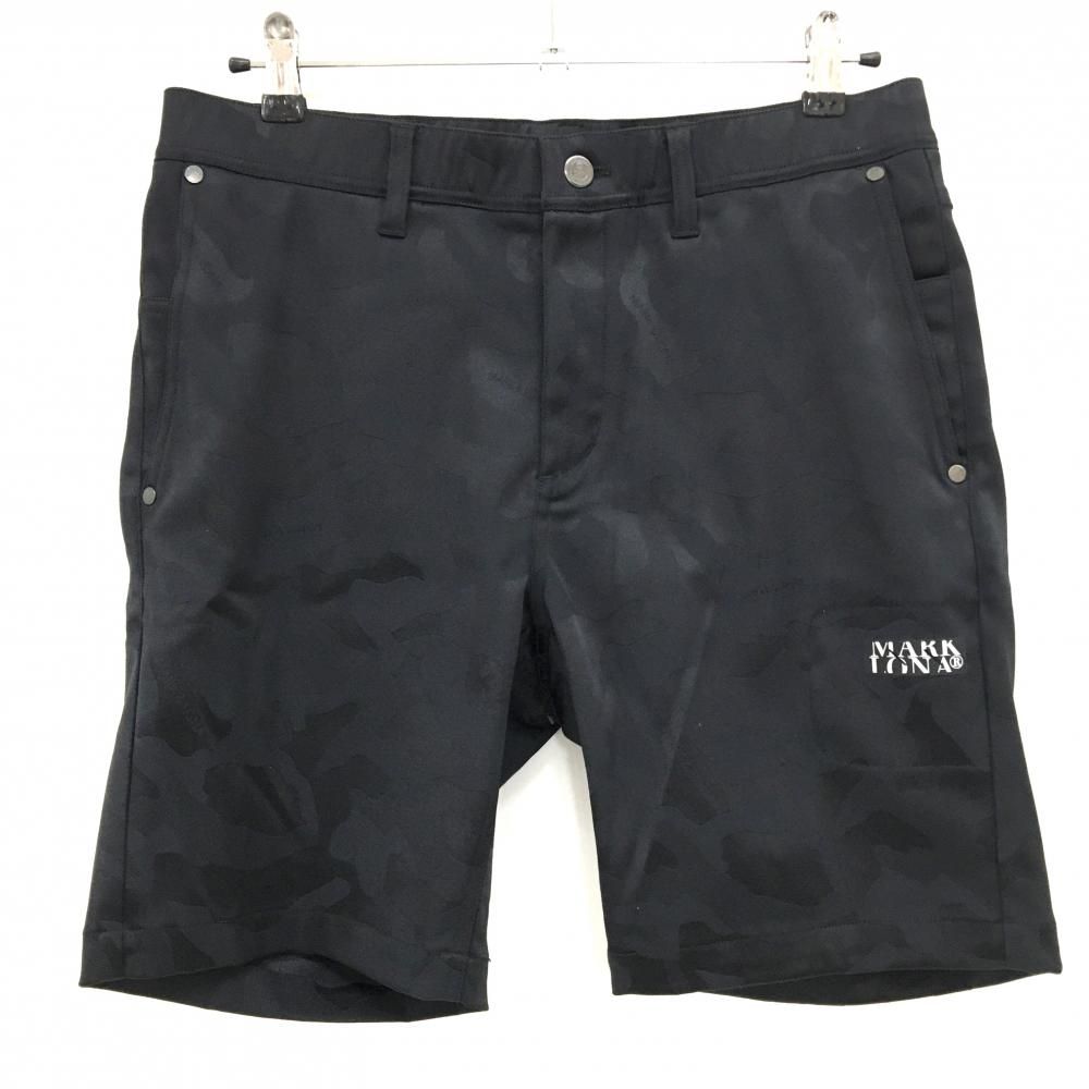 美品】MARK & LONA ショートパンツ ハーフパンツ ブラックM 美品