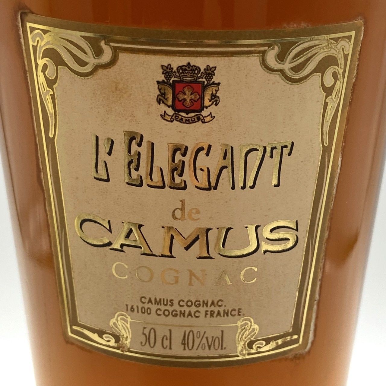 ▽L'ELEGANT de CAMUS カミュ エレガント 500ml 40% ブランデー スリム
