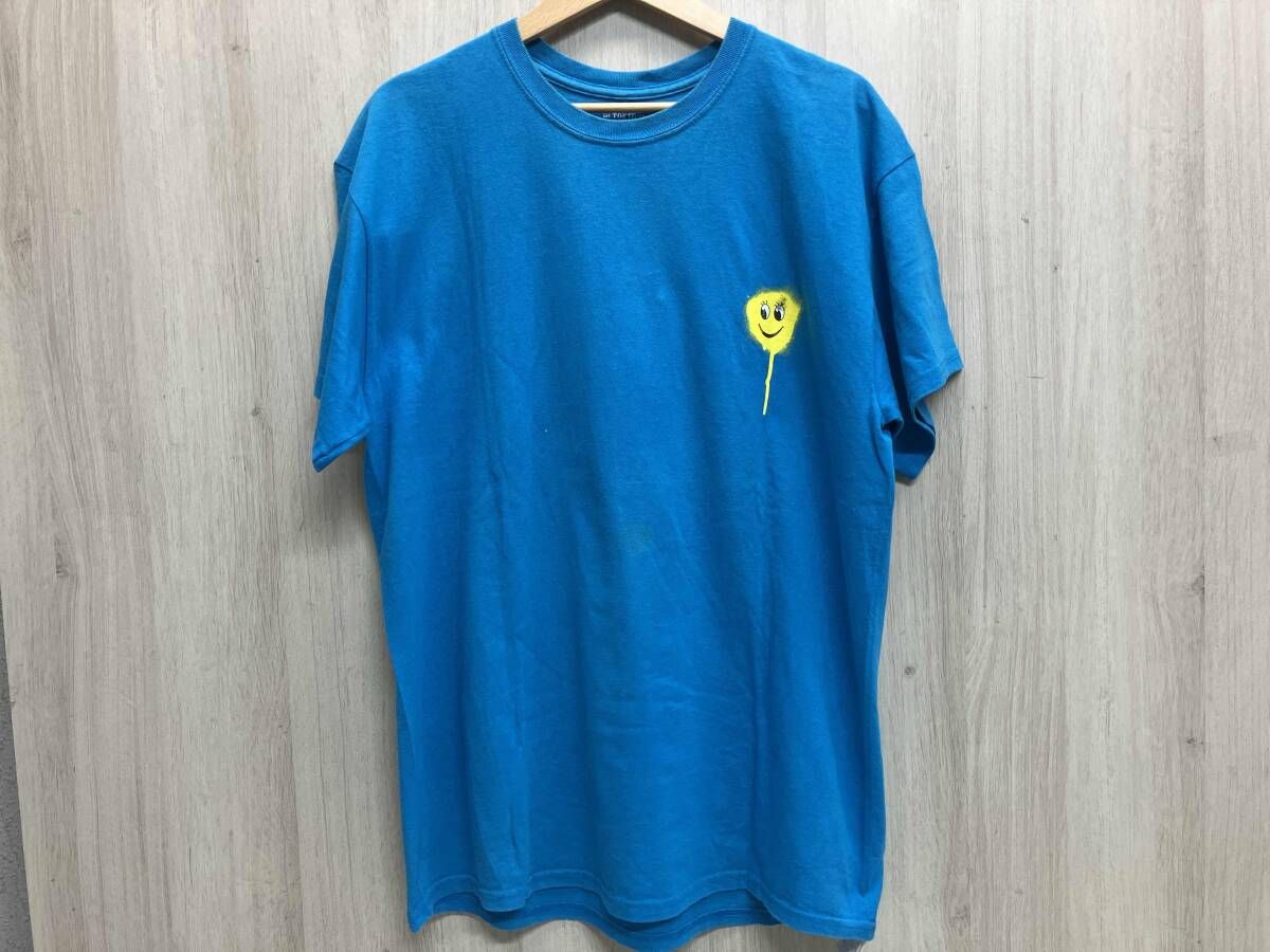 NEIGHBORHOOD ネイバーフッド 半袖Tシャツ / サイズ L ブルー / バンクシーを盗んだ男 状態込み