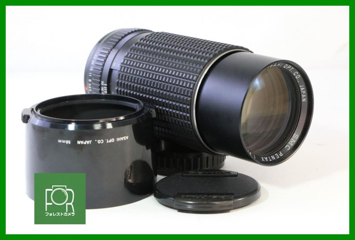 【動作保証・点検済】極上品■ペンタックス PENTAX SMC 200mm F4 Kマウント■AD1134