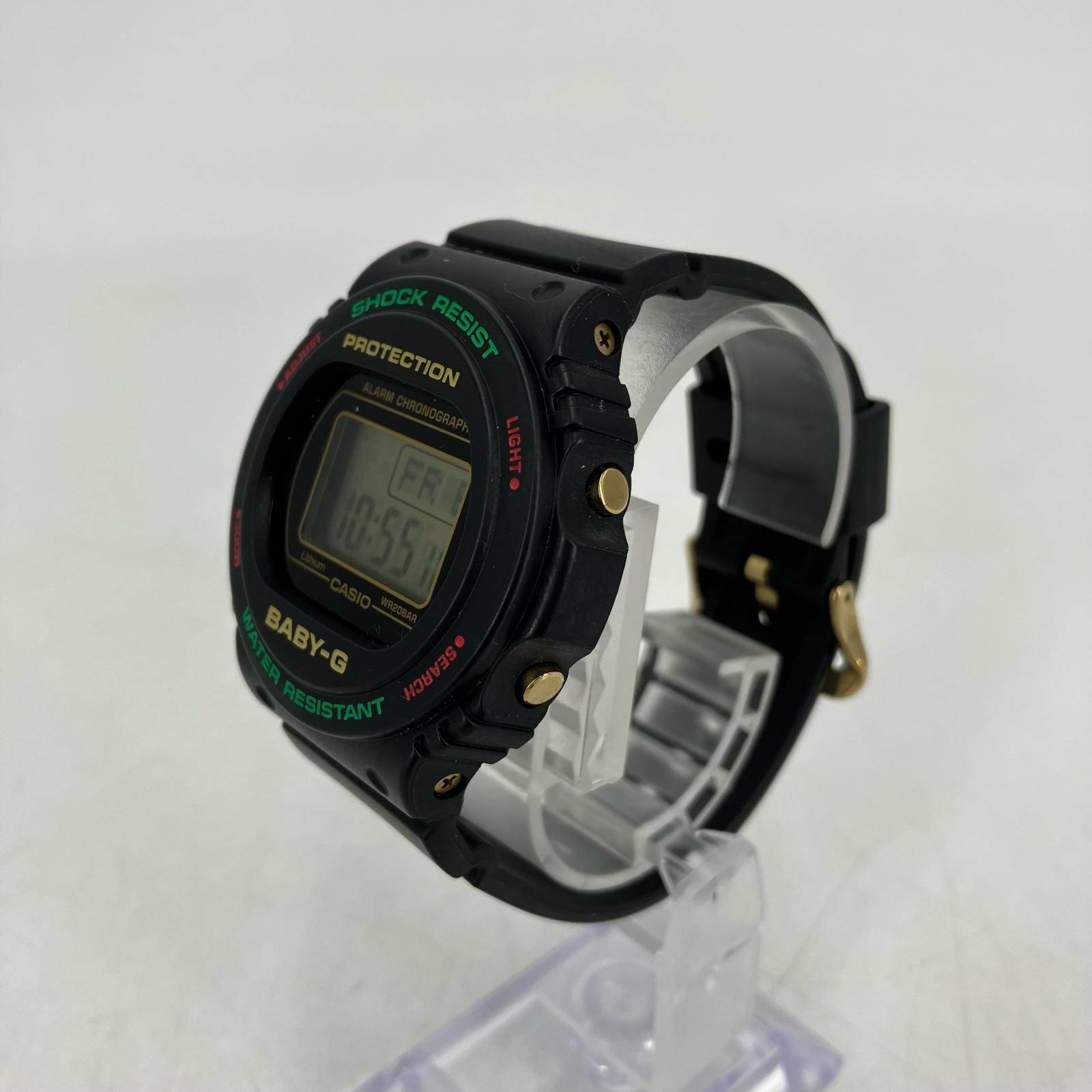 【イオン広店】 中古 Baby-G | ベイビージー 腕時計 570　デジタルクォーツ BGD-570TH ブラック 【131】