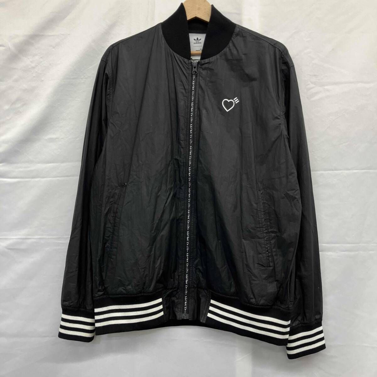 adidas / アディダス / ブルゾン / adidas by HUMAN MADE / GM4628 / サイズL / ブラック