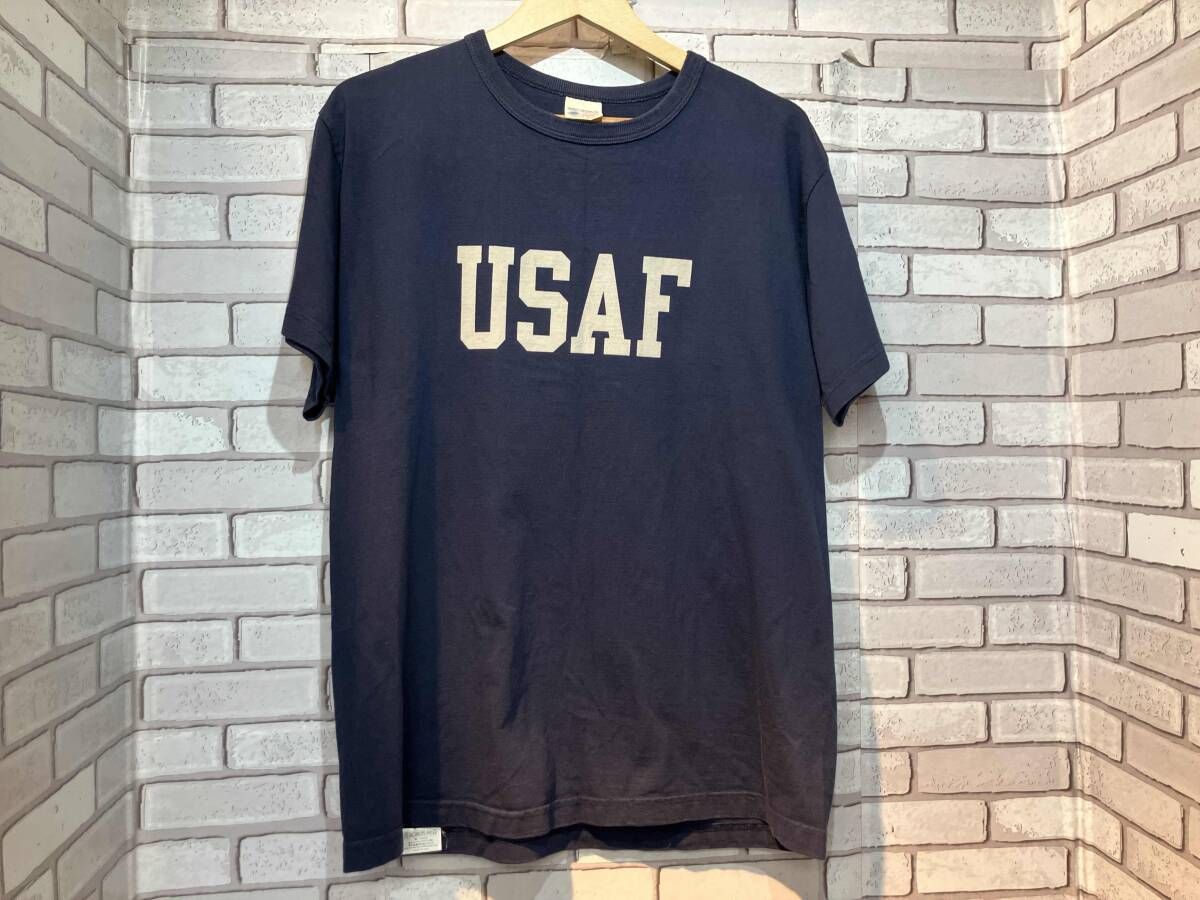 BUZZRICKSONバズリクソンズ 半袖Tシャツ USA製 USAF Lサイズ アメリカンカジュアル