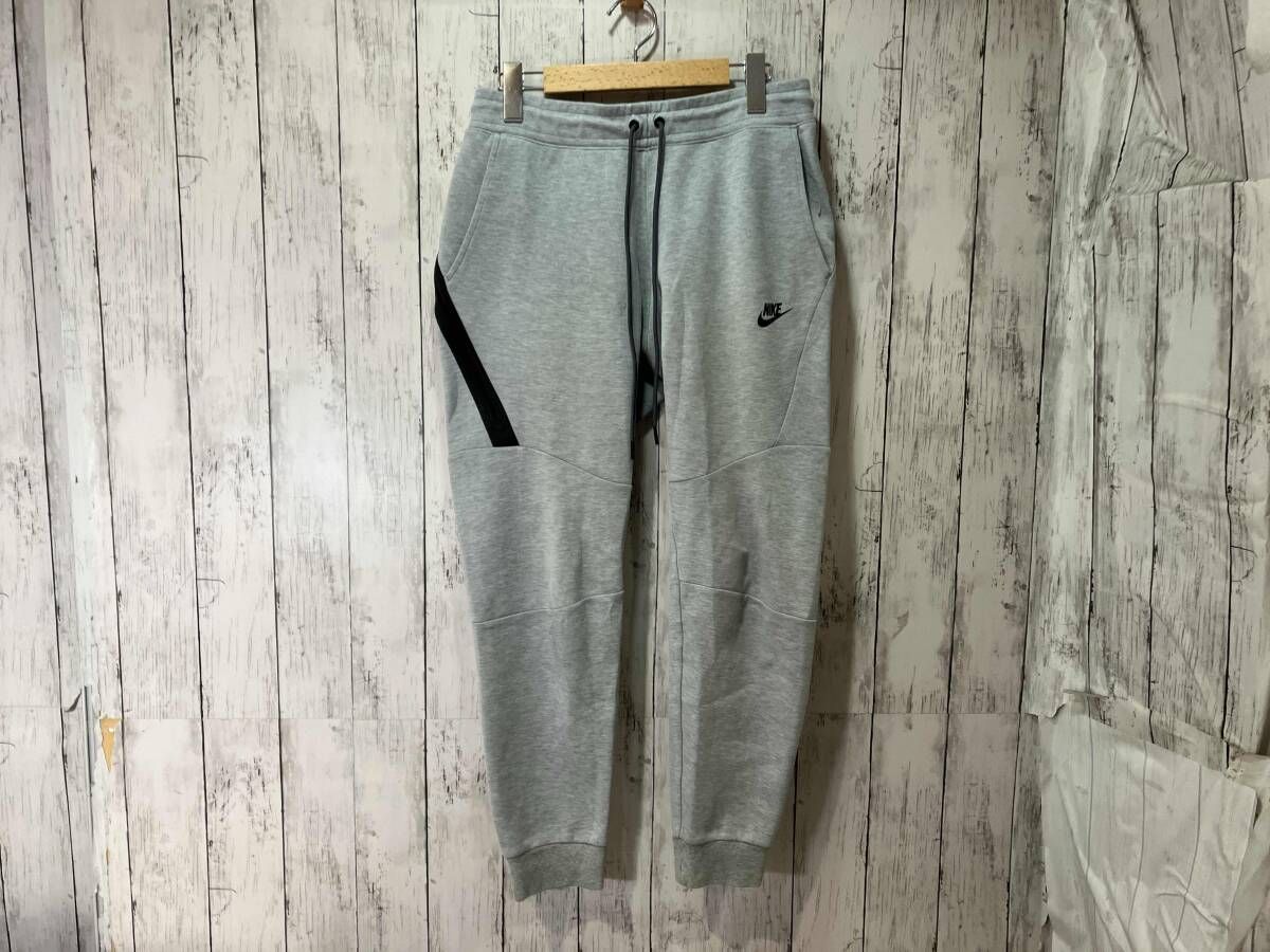 NIKE 805163-063 グレー スエット トレーニングパンツ テックフリース 