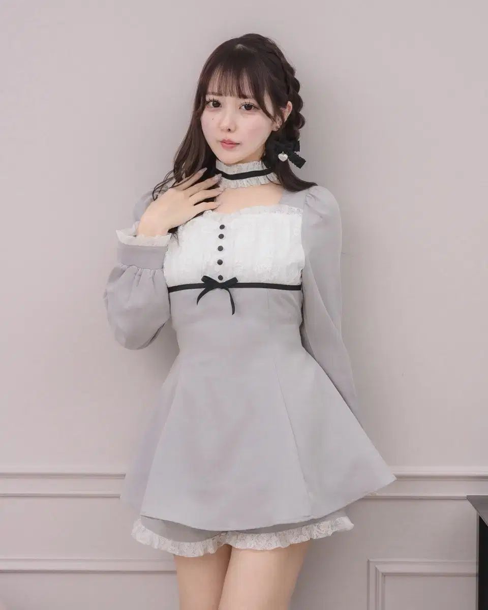 pium PIUM チョーカー レース セットアップ / 量産型 地雷系 Girl 허니뮤 MichellMacaron