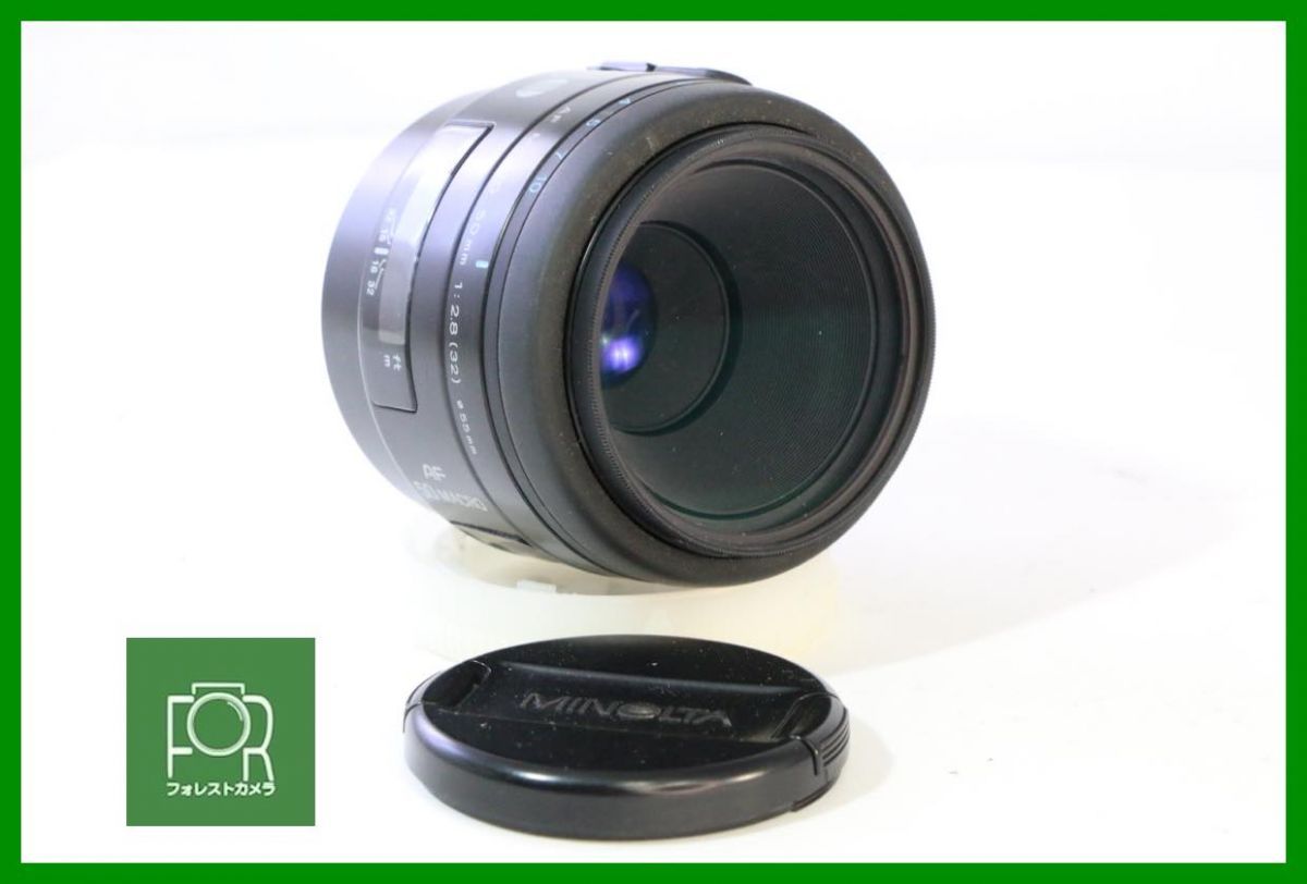 【同梱歓迎】【動作保証・点検済】光学極上■MINOLTA AF 50mm F2.8 MACRO NEW 16806695■AB1111