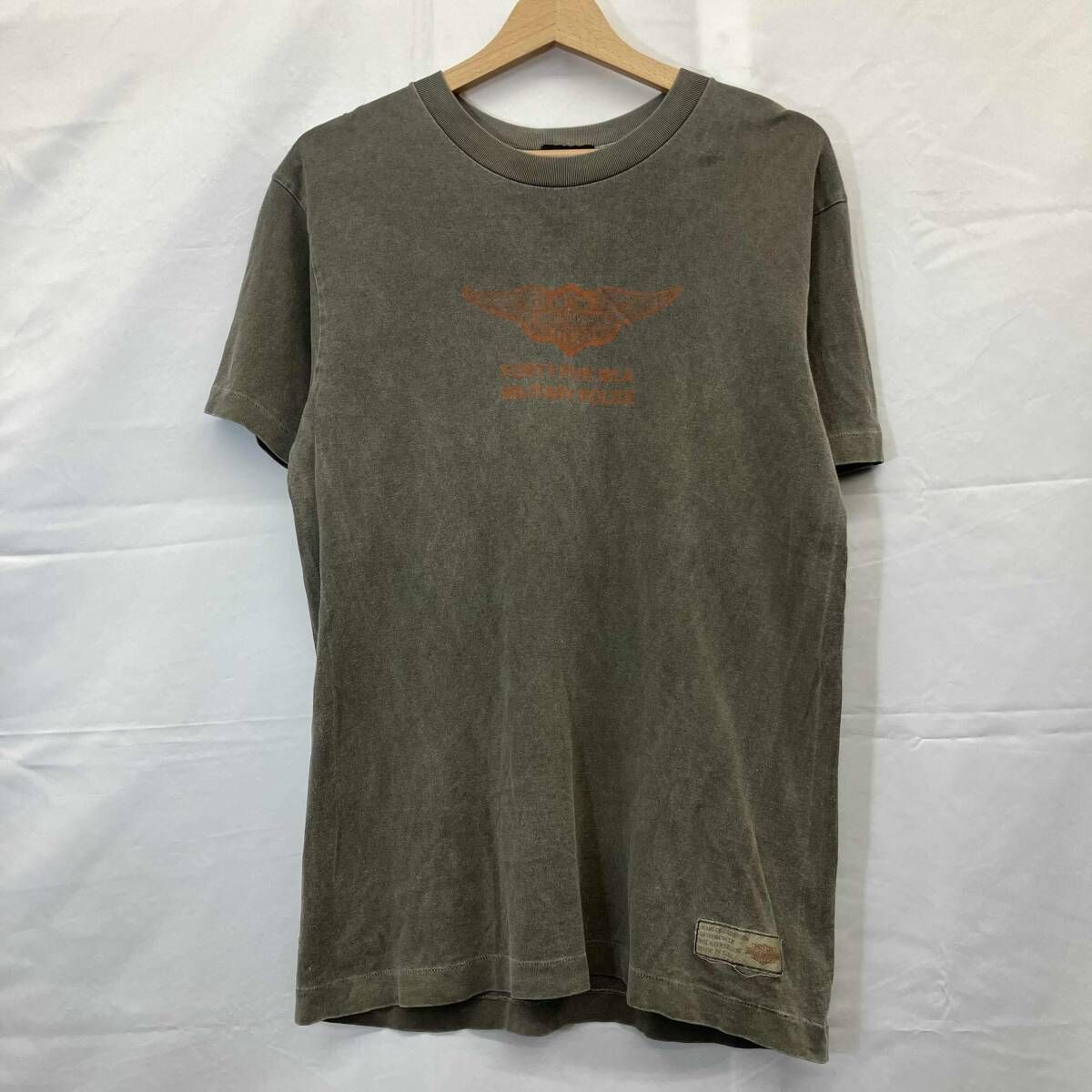 HARLEY DAVIDSON / ハーレーダビッドソン / 古着 / FORTY FIVE WLA MILITARY POLICE / 半袖Tシャツ / サイズM / グレー