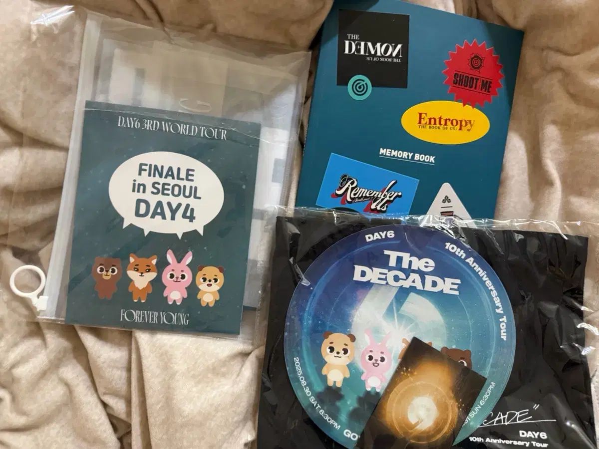 DAY6(デイシックス)コンサートギフト(スローガン エコバッグ 入場 トレカ 入場 特典)