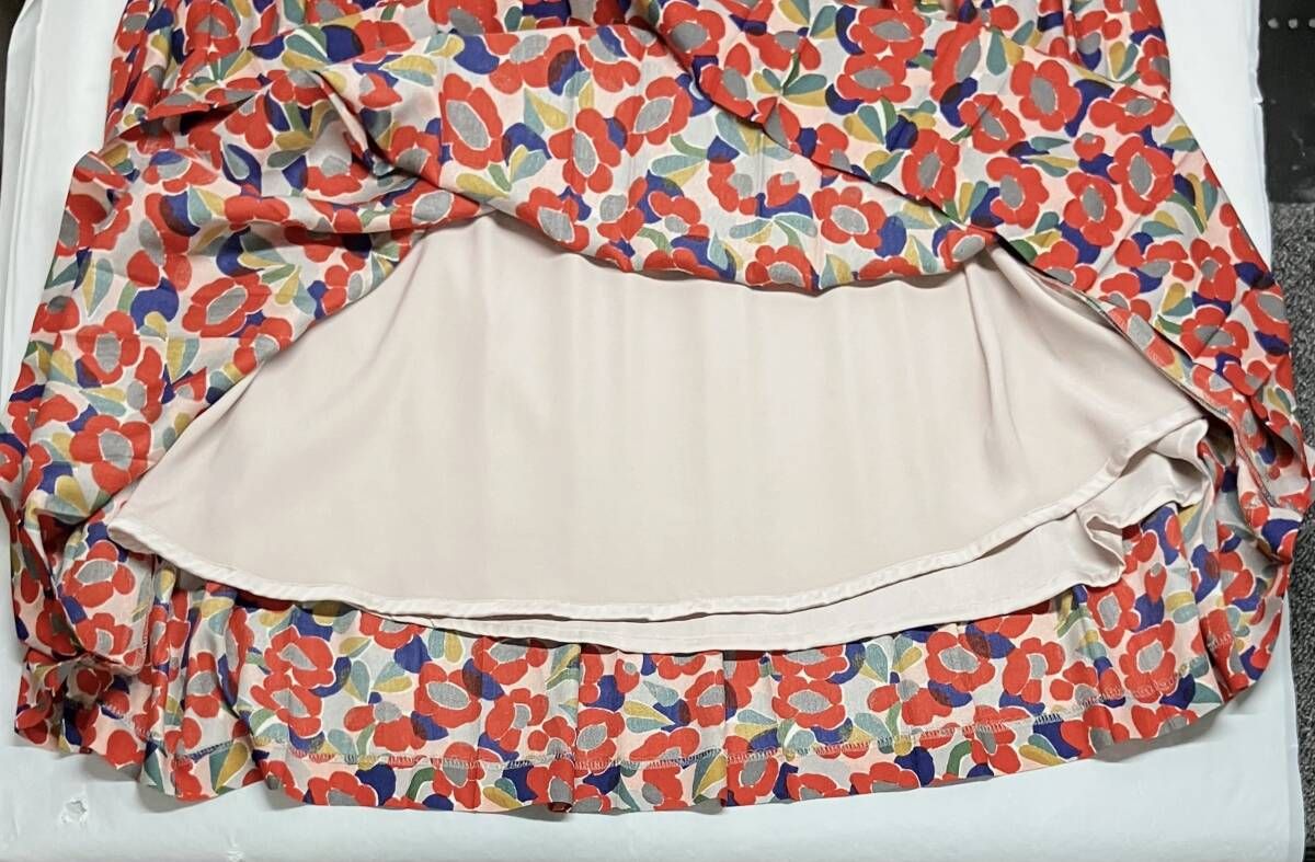 mina perhonen ミナペルホネン スカート flowerscope シルクウール