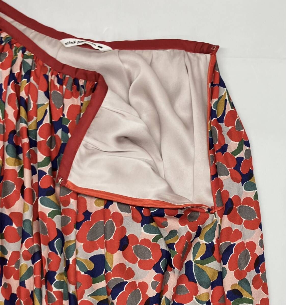 mina perhonen ミナペルホネン スカート flowerscope シルクウール