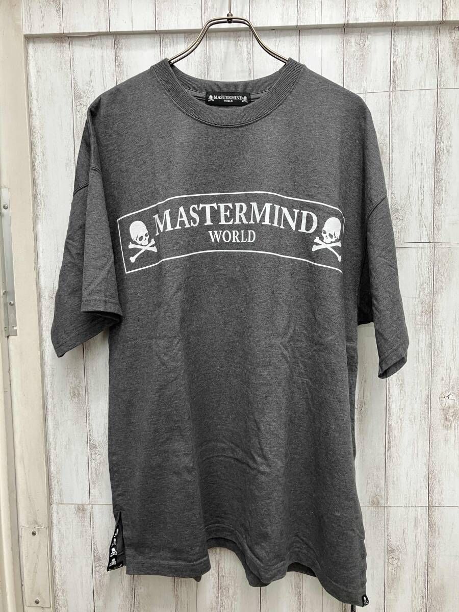 Master mind/半袖シャツ/MW17P01-TS014-010 グレー　Mサイズ