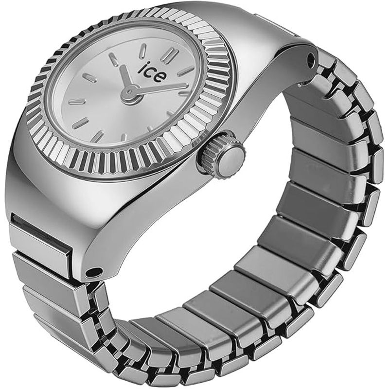 メーカー正規品 新品 ICE-WATCH リングウォッチ レディース 指時計 CHOUCHOU 025514 シルバー ステンレス