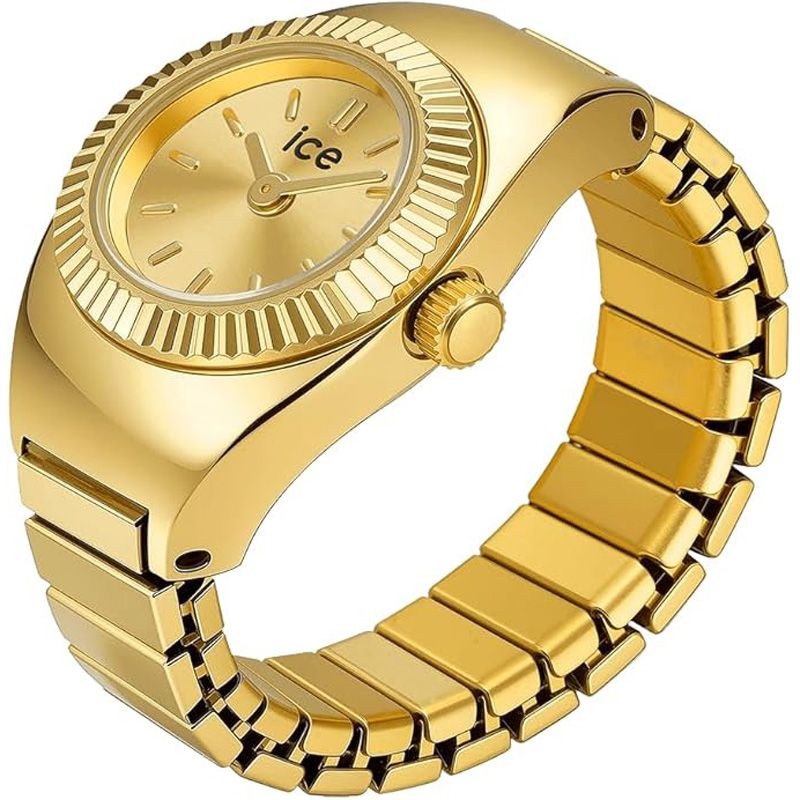 メーカー正規品 新品 ICE-WATCH リングウォッチ レディース 指時計 CHOUCHOU 025516 ゴールド ステンレス