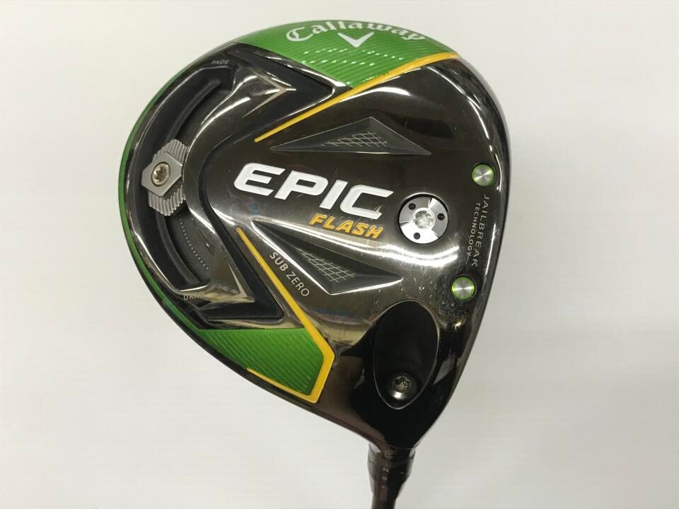 キャロウェイ　EPIC FLASH SUB ZERO　10.5度　ツアーAD SZ　SRフレックス　ドライバー　中古【最短即日発送】